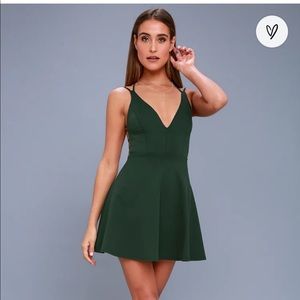 LULUS fit and flare dress